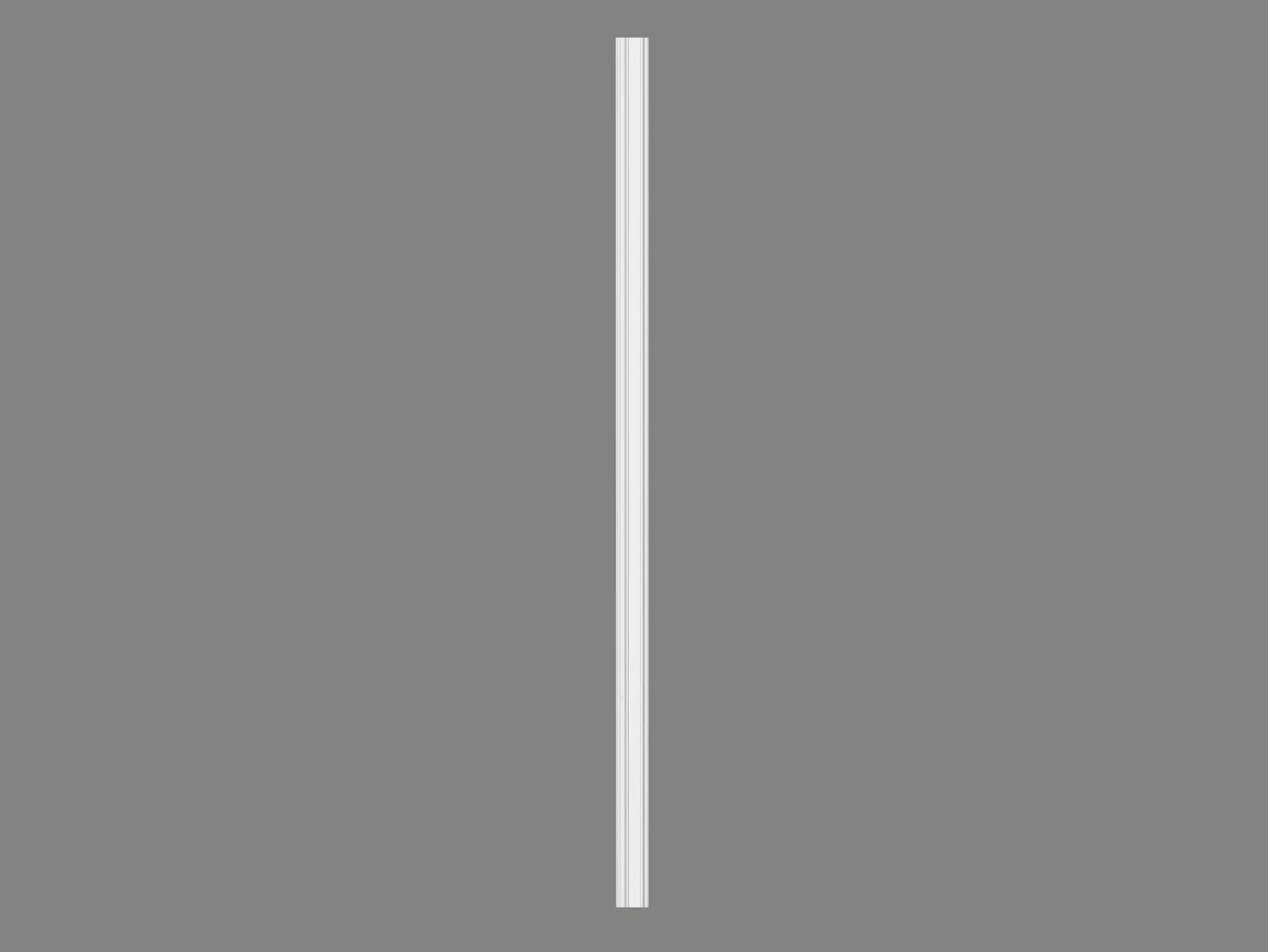Pilaster D1511 biały o wymiarach 240 x 3.2 x 9.3 cm, z ProFoam