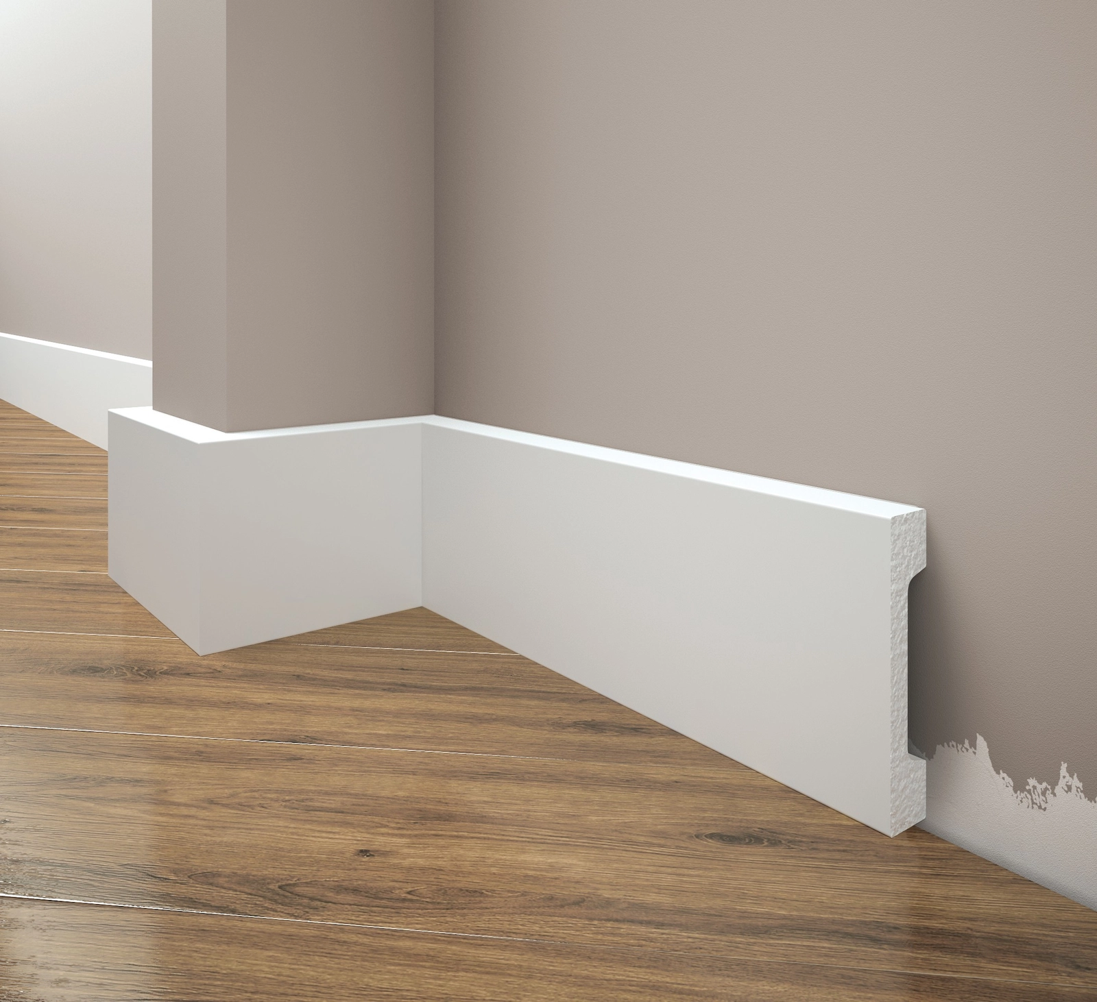 Listwa przypodłogowa, cokół Creativa LPC-28 244cm