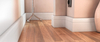 Listwa przypodłogowa MDF Plus F8 biała (262 cm x 8 cm x 1,6 cm) wilgocioodporna lakier półmatowy RAL 9003