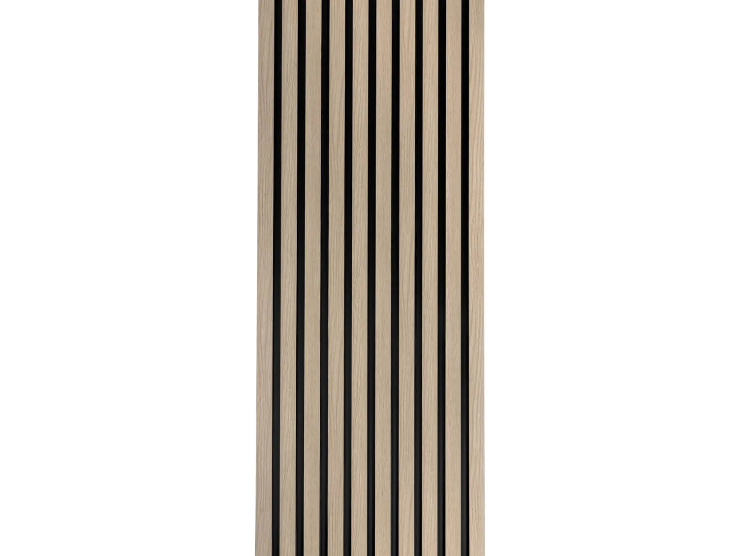 Lamela ścienna Dąb Jasny L0202 wym. 270 x 1.2 x 12.1 cm, z PolyForce, kolor jasny dąb