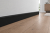 Listwa przypodłogowa MDF lakierowana czarna RAL 9005 - FOGE LB1 - 8cm