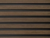 Lamela ścienna L0204T w kolorze ciemny dąb, wym. 200 x 1.2 x 12.1 cm, z PolyForce