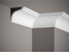 Listwa przysufitowa MD110 biała wym. 200 x 10.6 x 8.9 cm