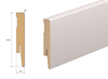 Listwa przypodłogowa MDF TRIO R5, Kaszmir, 10cm