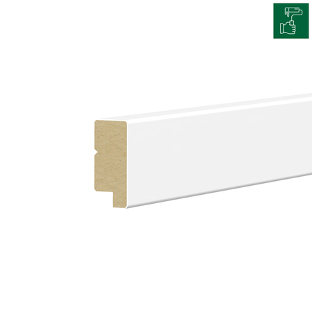PRÓBKA 20 CM - Listwa wieńcząca do boazerii ściennej do malowania PLANO XL