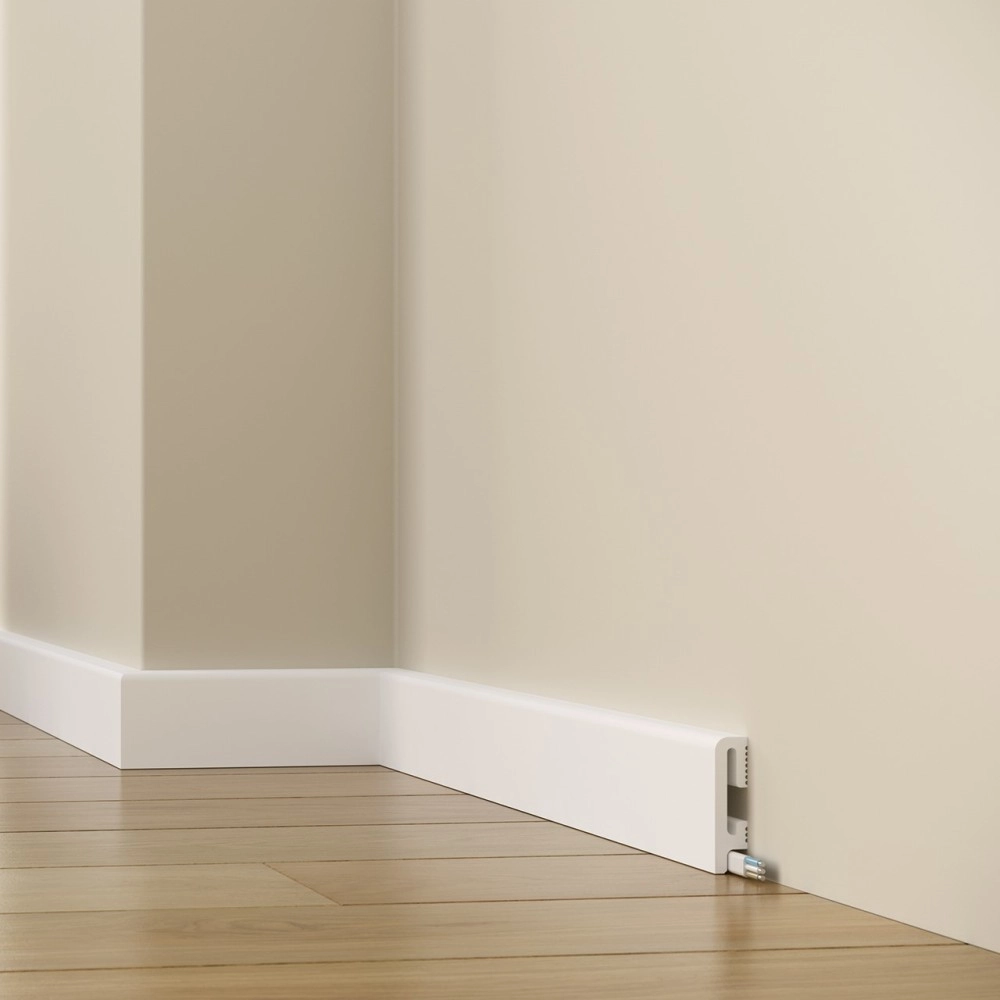 Listwa przypodłogowa Premium Floor Durofit PF060 biała 6 cm