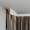 Maskownica kątowa MDF biała listwa maskująca karnisz rury kable 12x6x240 cm