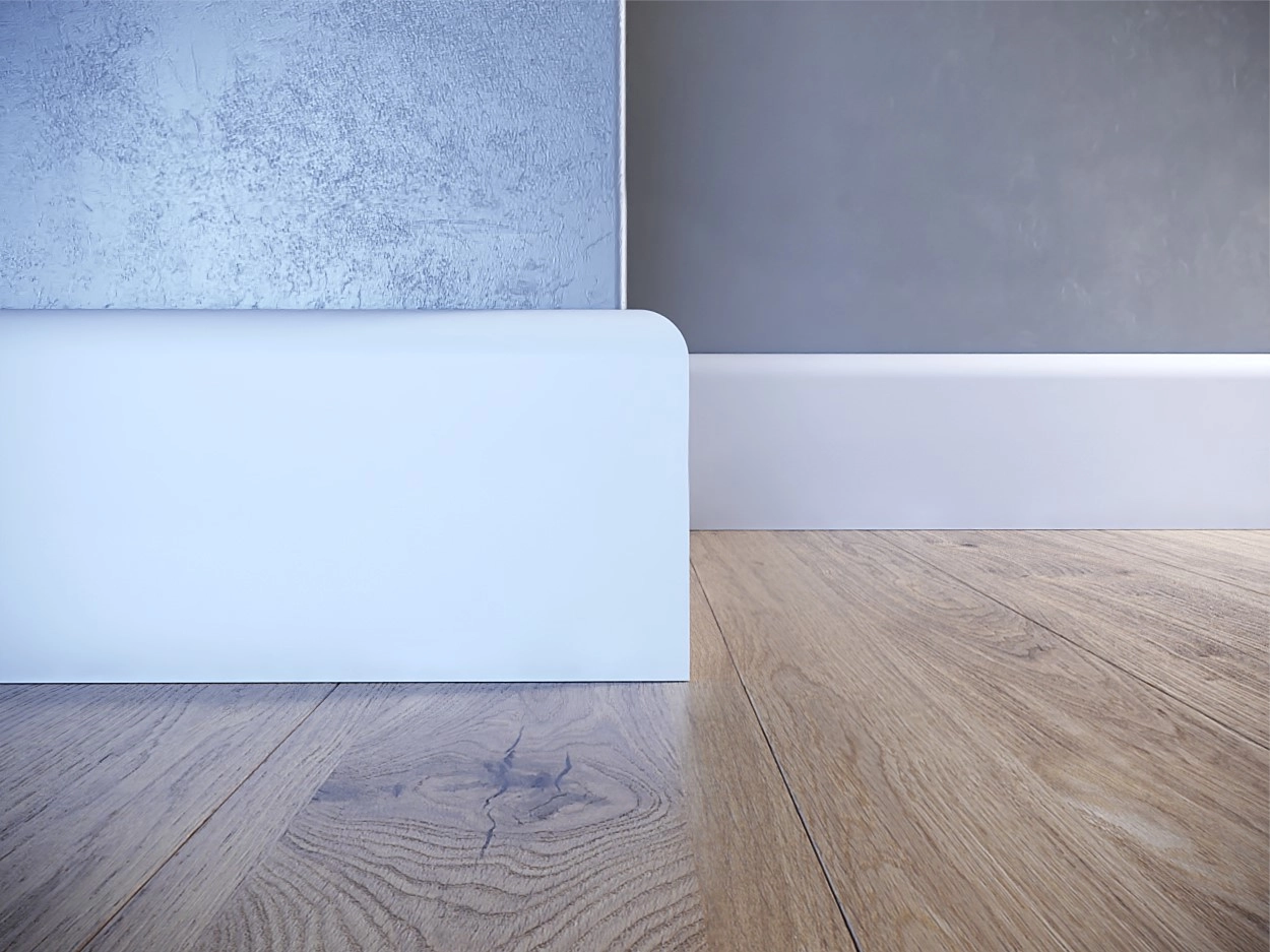Listwa przypodłogowa drewniana lakierowana OPAL 100 (240 cm x 10 cm x 1,6 cm) iglaste