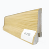 Drewniana listwa przypodłogowa lakierowana 60/22  (240 cm x 6 cm x 2,1 cm) Buk Jasny