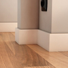 Listwa przypodłogowa MDF PLUS R3 wilgocioodporna lakierowana półmat (244 cm x 8 cm x 1,2 cm) biała