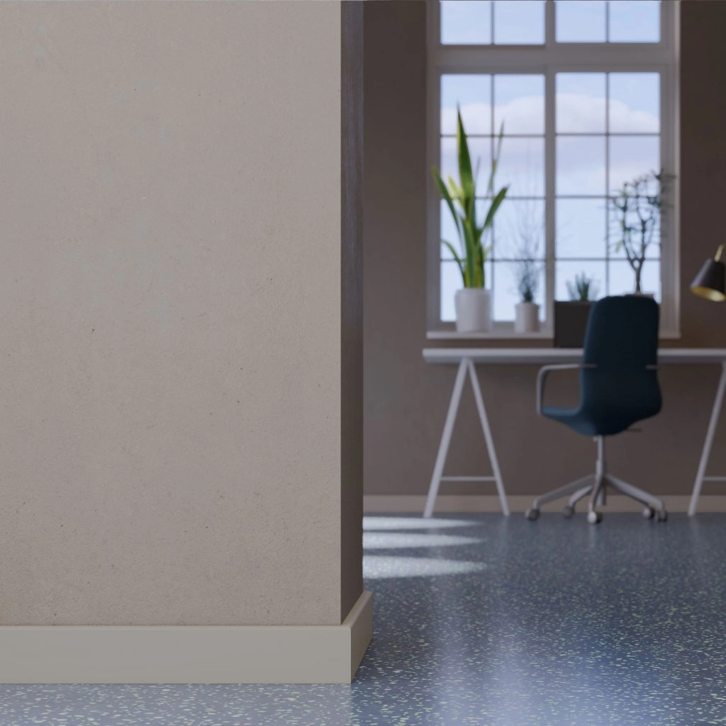 Listwa przypodłogowa MDF TRIO R5, Kaszmir, 8cm