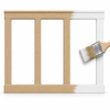 Boazeria ścienna FRAME MDF surowa do malowania - długość 207 cm, wysokość 128 cm