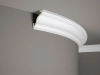 Listwa sufitowa MD213F biała wym. 200 x 8.1 x 8.1 cm, z flexu