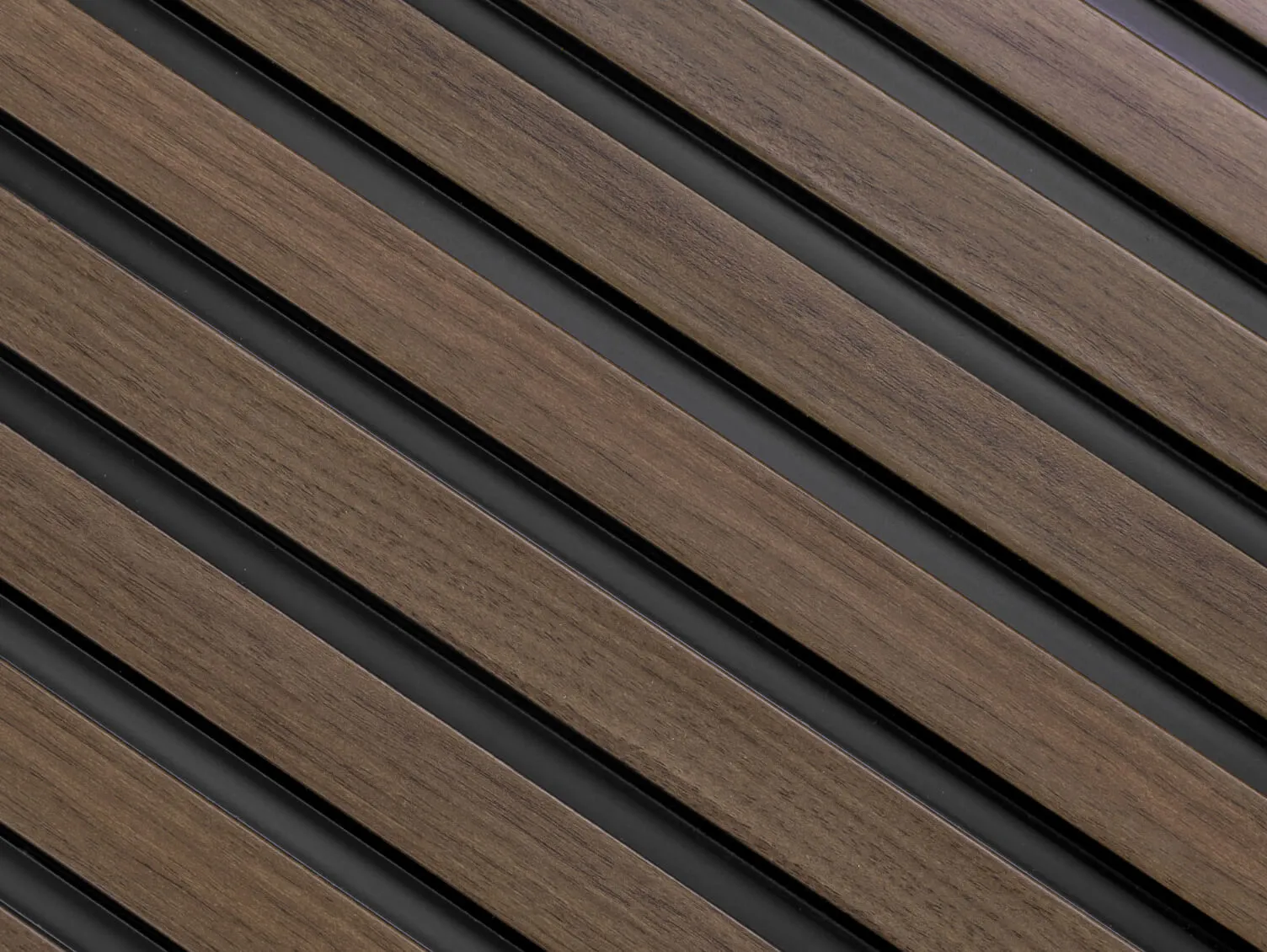 Lamela ścienna Dąb Ciemny L0204 wym. 270 x 1.2 x 12.1 cm, z PolyForce, w kolorze ciemny dąb