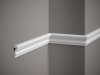 Listwa ścenna biała MD314 wym. 200 x 1.7 x 5.2 cm, z PolyForce