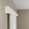 Maskownica kątowa MDF biała listwa maskująca karnisz rury kable 12x6x240 cm