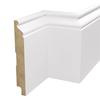 PRÓBKA 20 CM - Listwa przypodłogowa MDF lakierowana biała z wodoodporną powłoką MODERNA 12cm