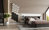 PRÓBKA 20 CM - Listwa boazeryjna ELEGANT XL, boazeria ścienna MDF, Biała