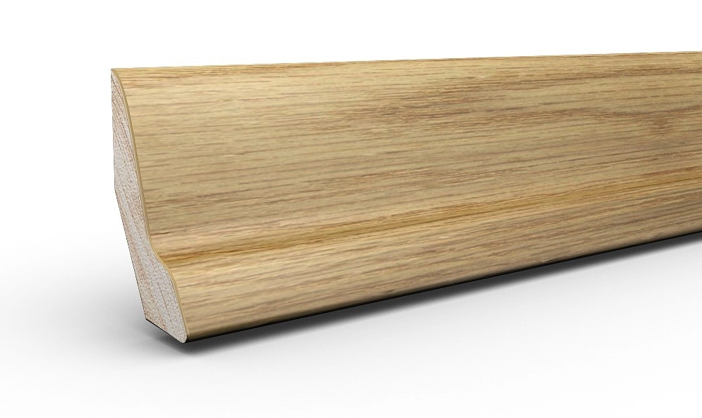 Listwa przypodłogowa fornirowana lakierowana LP60 (240 cm x 5 cm x 3 cm) dąb